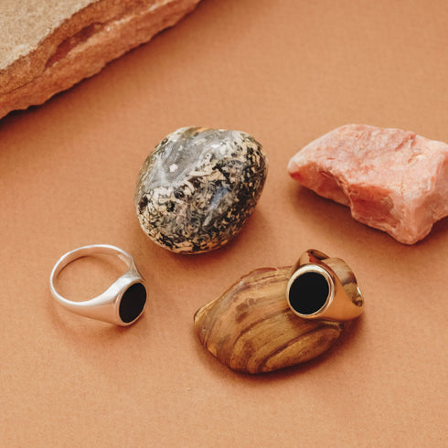 Your Grandfather's Signet in Silver